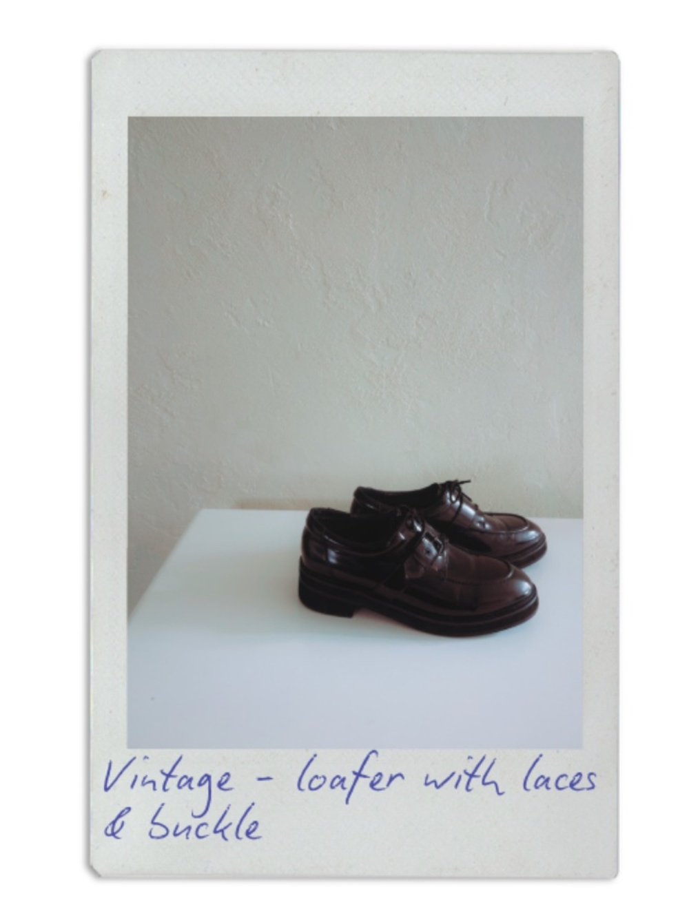 vintage patent leather loafers